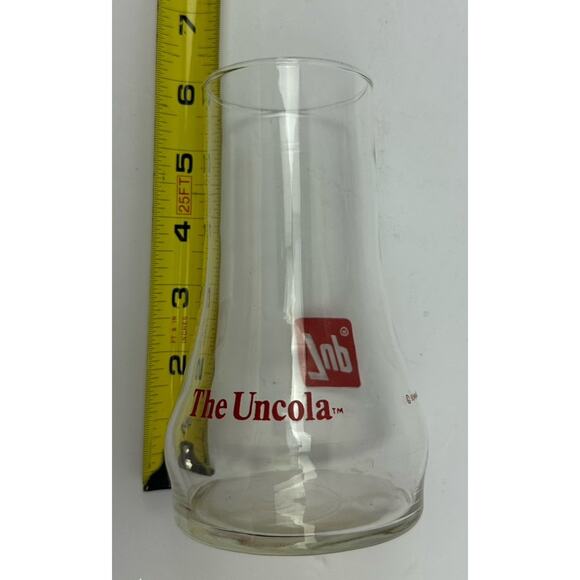 7UP Upside Down Glass The Uncola 7-Up 1970s Vintage Glass 16oz 6”Tall - Picture 8 of 8